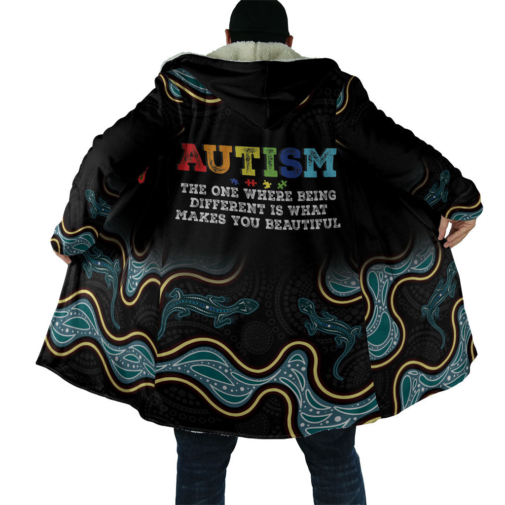 Australia Autism Support Aboriginal Lizard Cloak