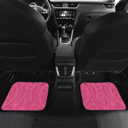 New Zealand Breast Cancer Support Car Mats Maori Butterfly Pink Ribbon