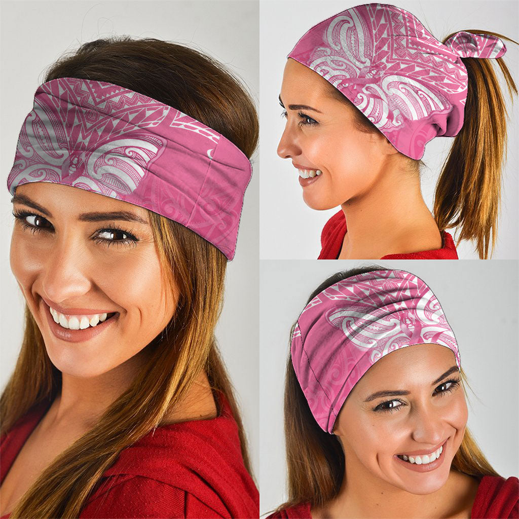 New Zealand Breast Cancer Support Neck Gaiter Maori Butterfly Pink Ribbon