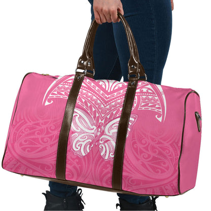 New Zealand Breast Cancer Support Travel Bag Maori Butterfly Pink Ribbon