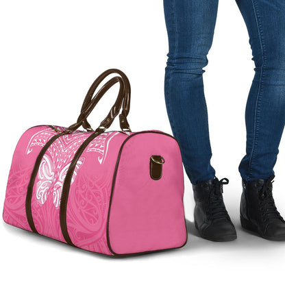New Zealand Breast Cancer Support Travel Bag Maori Butterfly Pink Ribbon