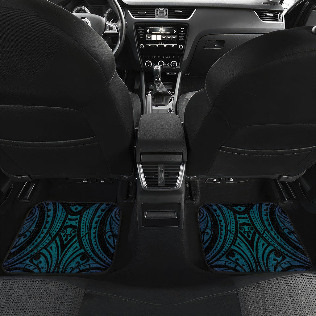 Suicide Prevention New Zealand Car Mats Aotearoa Maori Butterfly Mix Silver Fern