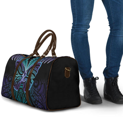 Suicide Prevention New Zealand Travel Bag Aotearoa Maori Butterfly Mix Silver Fern