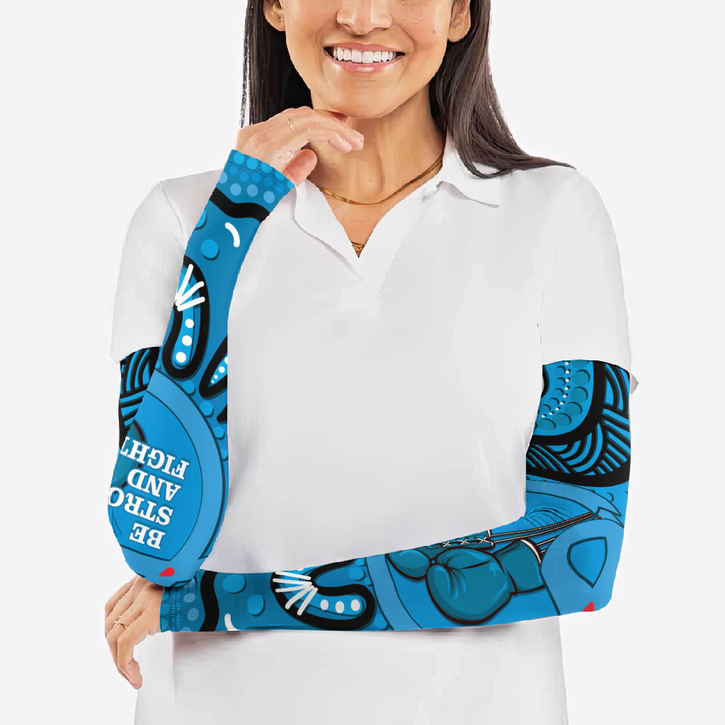 Australia Diabetes Support Arm Sleeves Be Strong And Fight On Aboriginal Art