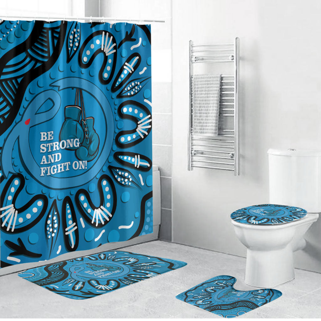 Australia Diabetes Support Bathroom Set Be Strong And Fight On Aboriginal Art