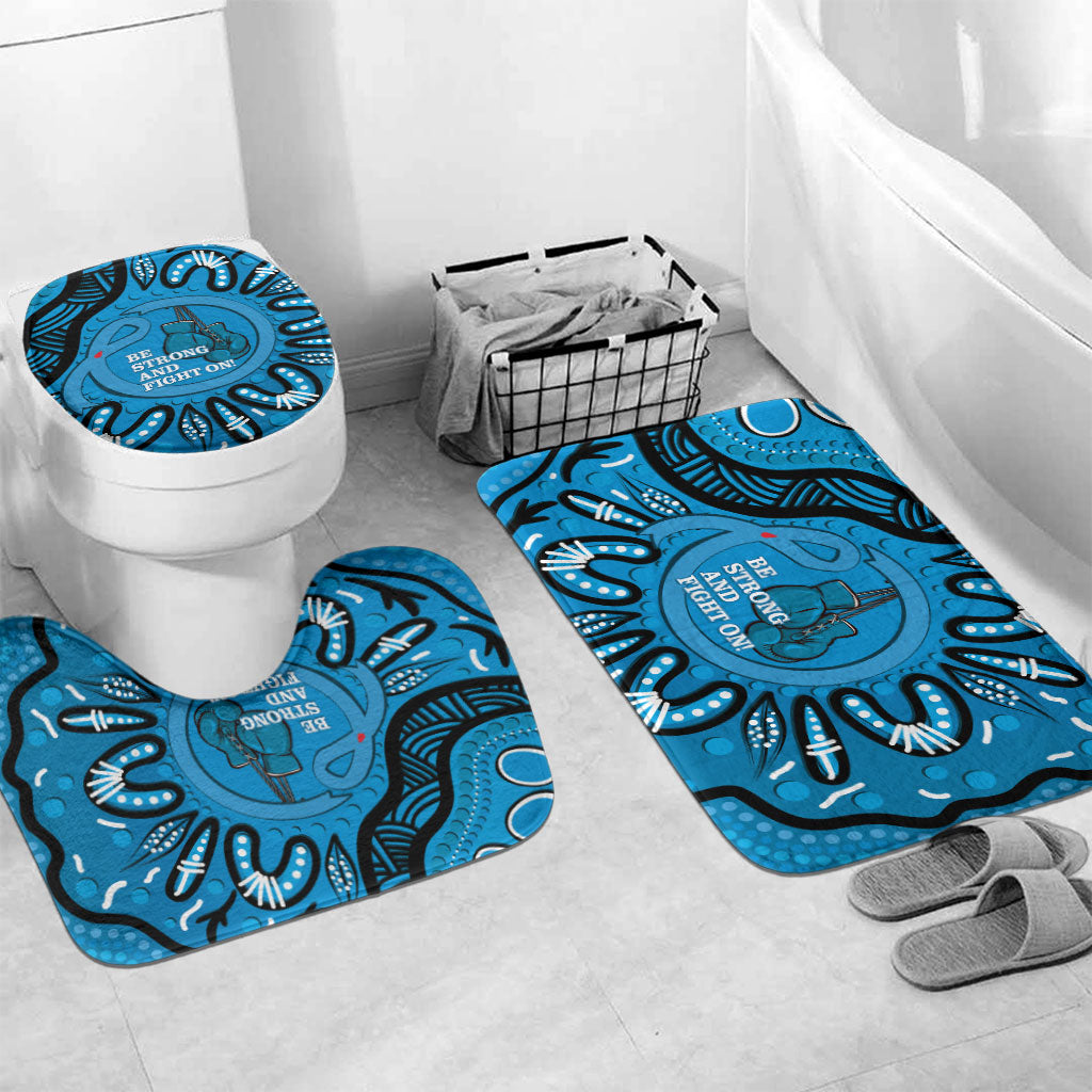 Australia Diabetes Support Bathroom Set Be Strong And Fight On Aboriginal Art
