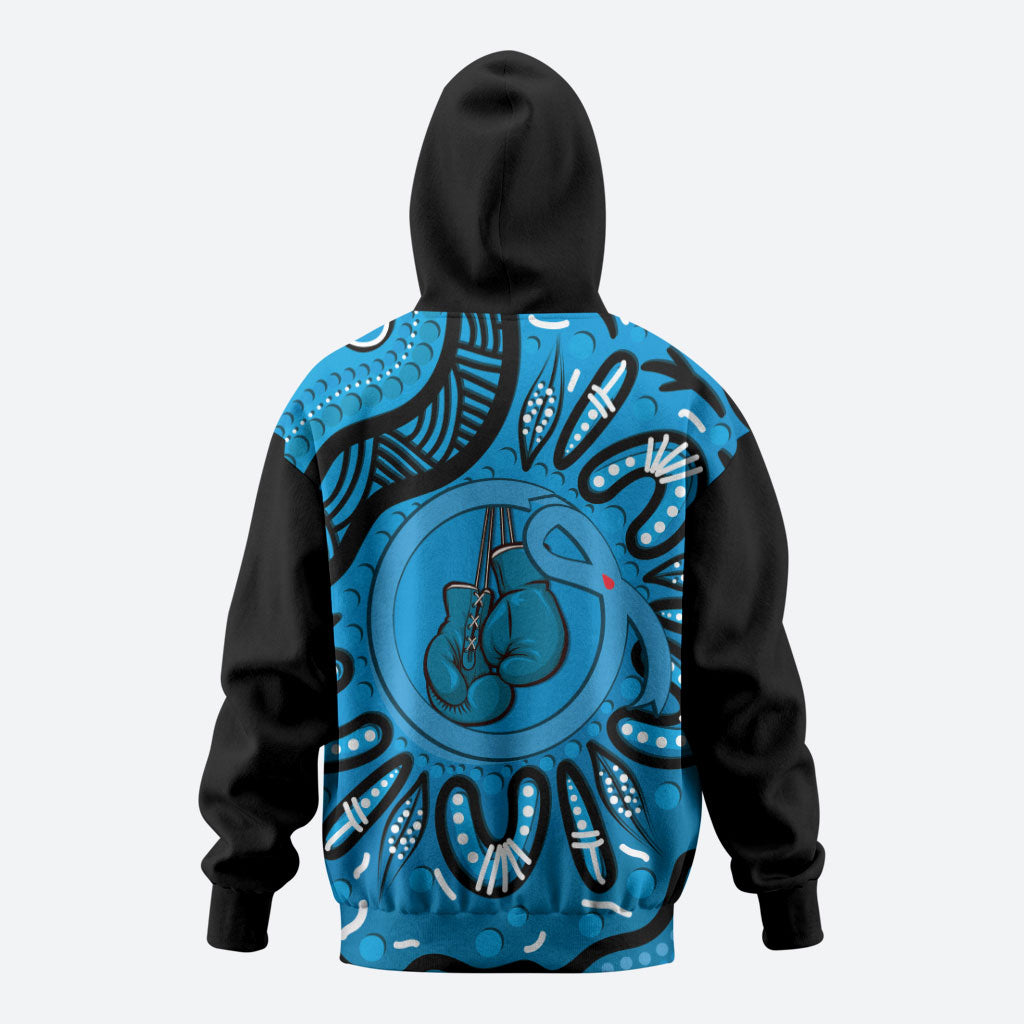 Australia Diabetes Support Hoodie Be Strong And Fight On Aboriginal Art