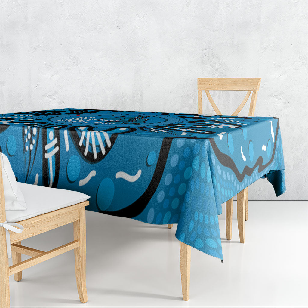 Australia Diabetes Support Tablecloth Be Strong And Fight On Aboriginal Art