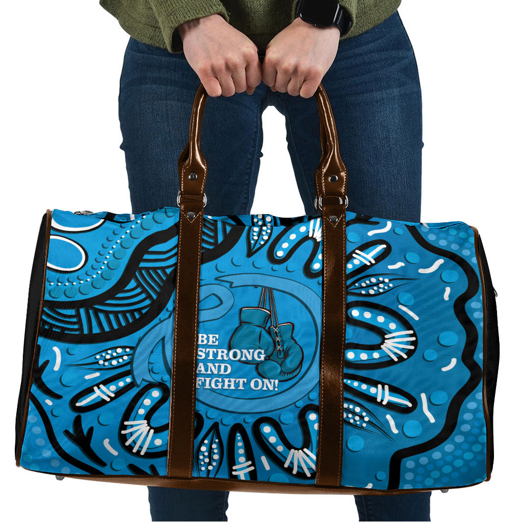 Australia Diabetes Support Travel Bag Be Strong And Fight On Aboriginal Art
