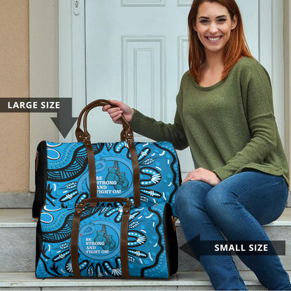 Australia Diabetes Support Travel Bag Be Strong And Fight On Aboriginal Art