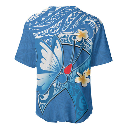 Polynesia Diabetes Support Baseball Jersey In November We Wear Blue