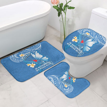 Polynesia Diabetes Support Bathroom Set In November We Wear Blue