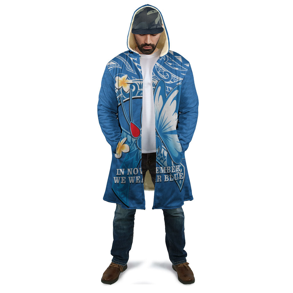 Polynesia Diabetes Support Cloak In November We Wear Blue