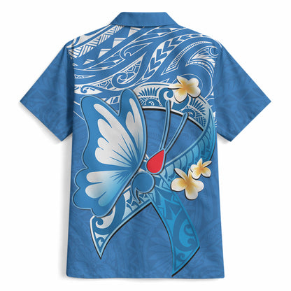 Polynesia Diabetes Support Hawaiian Shirt In November We Wear Blue