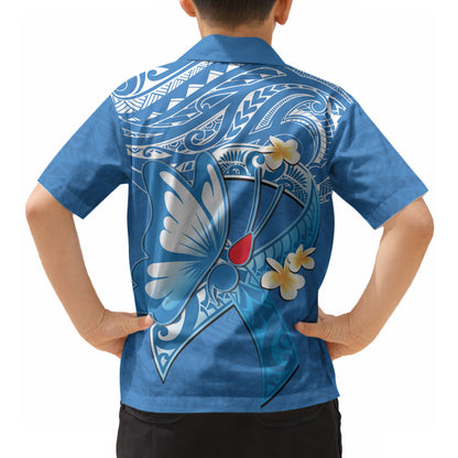 Polynesia Diabetes Support Hawaiian Shirt In November We Wear Blue