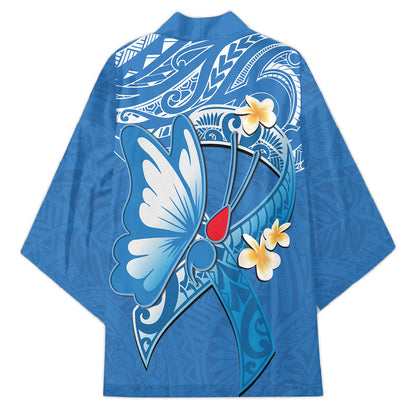 Polynesia Diabetes Support Kimono In November We Wear Blue