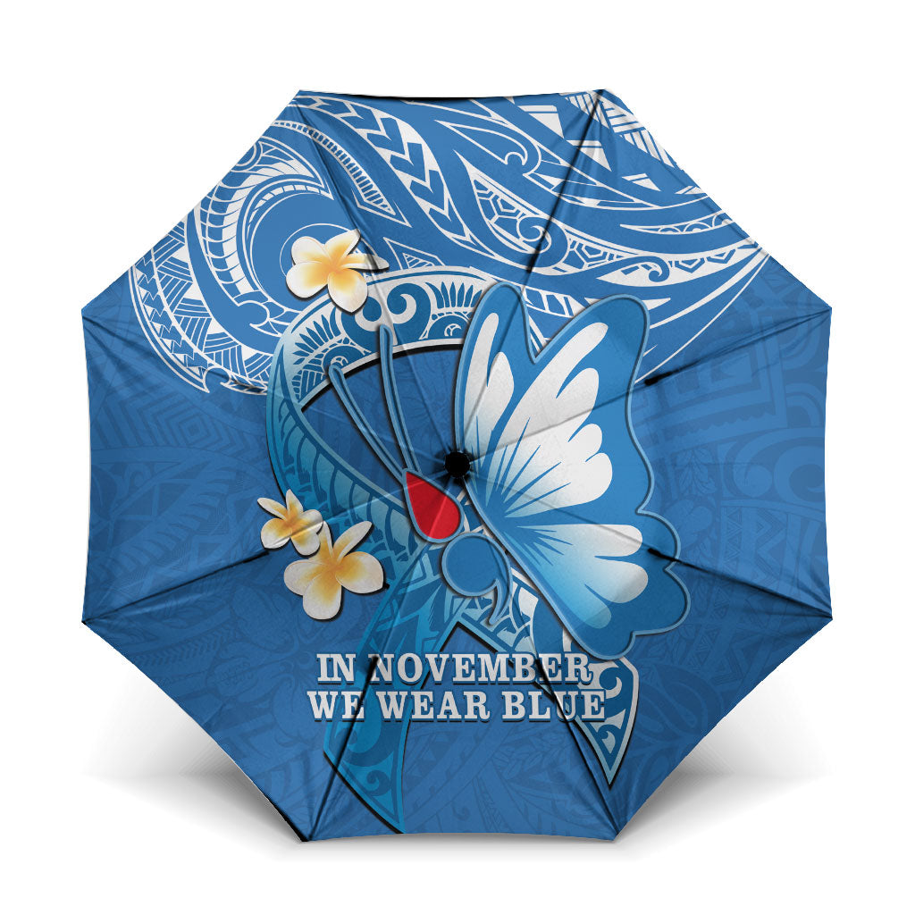 Polynesia Diabetes Support Umbrella In November We Wear Blue