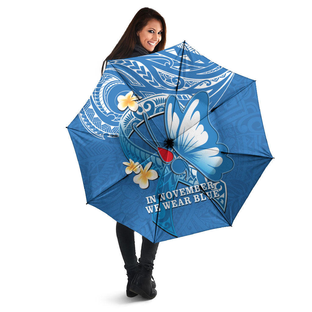 Polynesia Diabetes Support Umbrella In November We Wear Blue