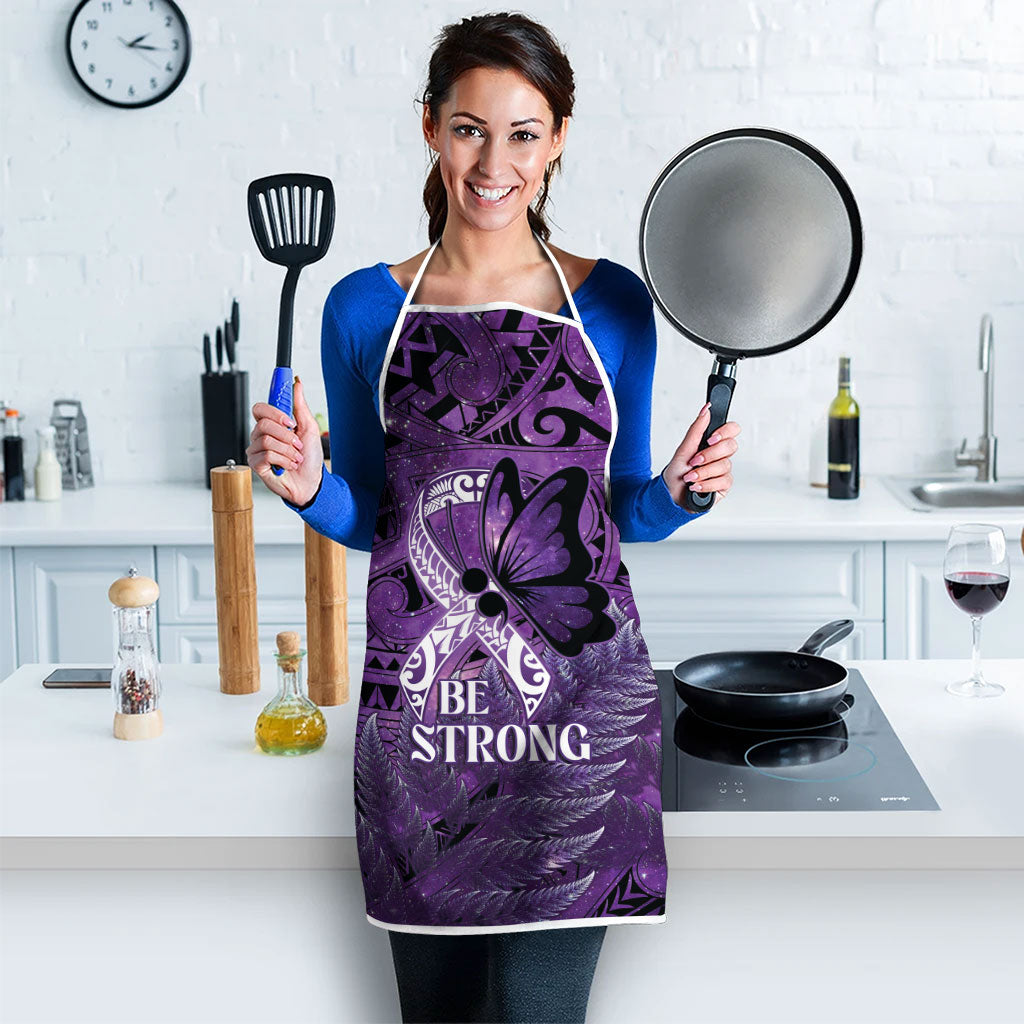 Lupus Support Month New Zealand Apron Be Strong Warrior Maori Silver Fern