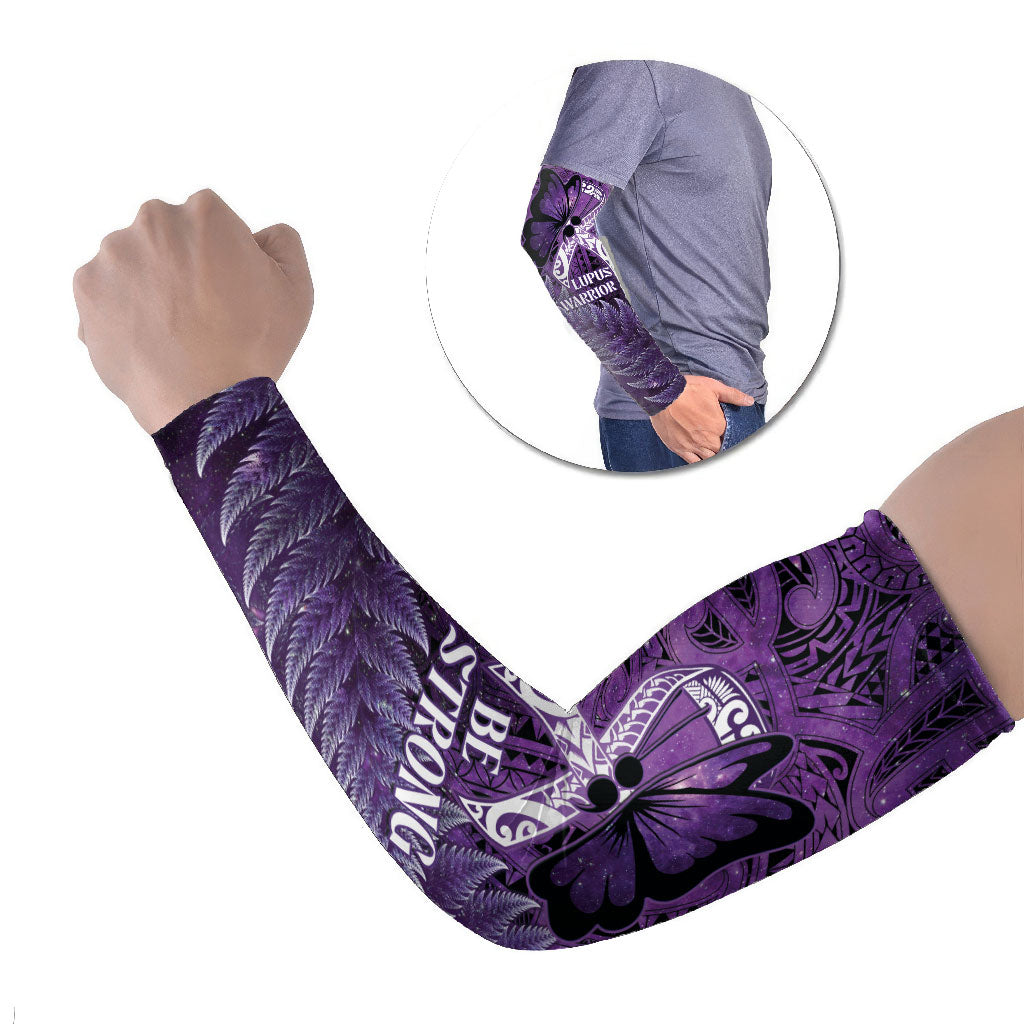 Lupus Support Month New Zealand Arm Sleeves Be Strong Warrior Maori Silver Fern