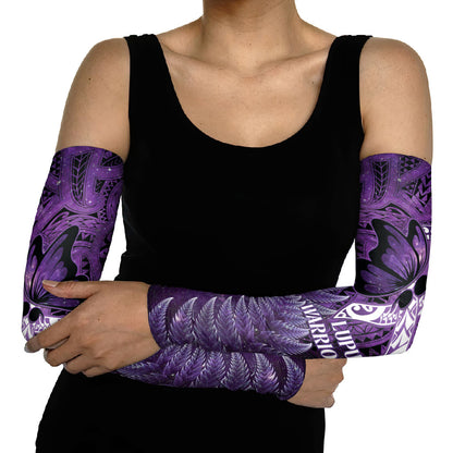 Lupus Support Month New Zealand Arm Sleeves Be Strong Warrior Maori Silver Fern