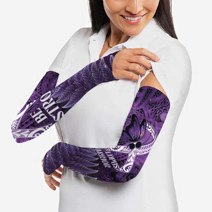 Lupus Support Month New Zealand Arm Sleeves Be Strong Warrior Maori Silver Fern