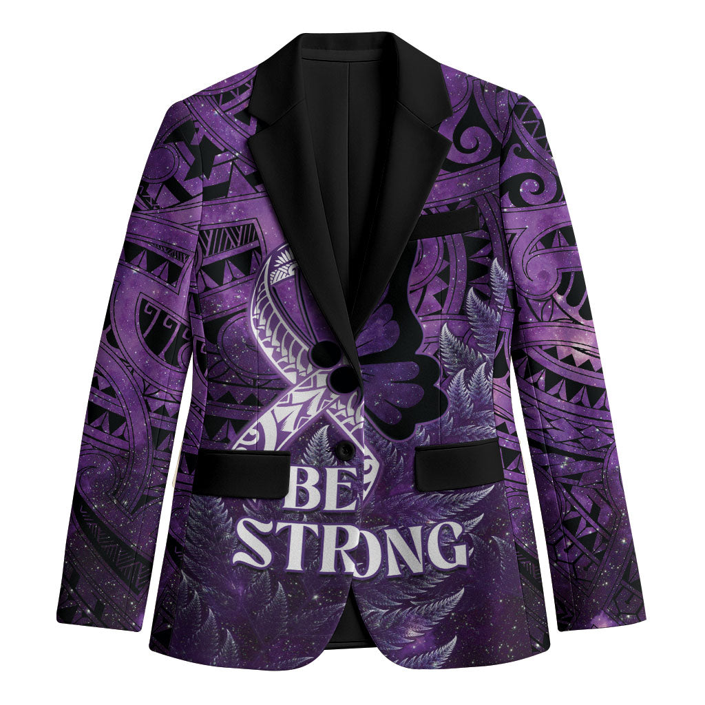 Lupus Support Month New Zealand Blazer Be Strong Warrior Maori Silver Fern