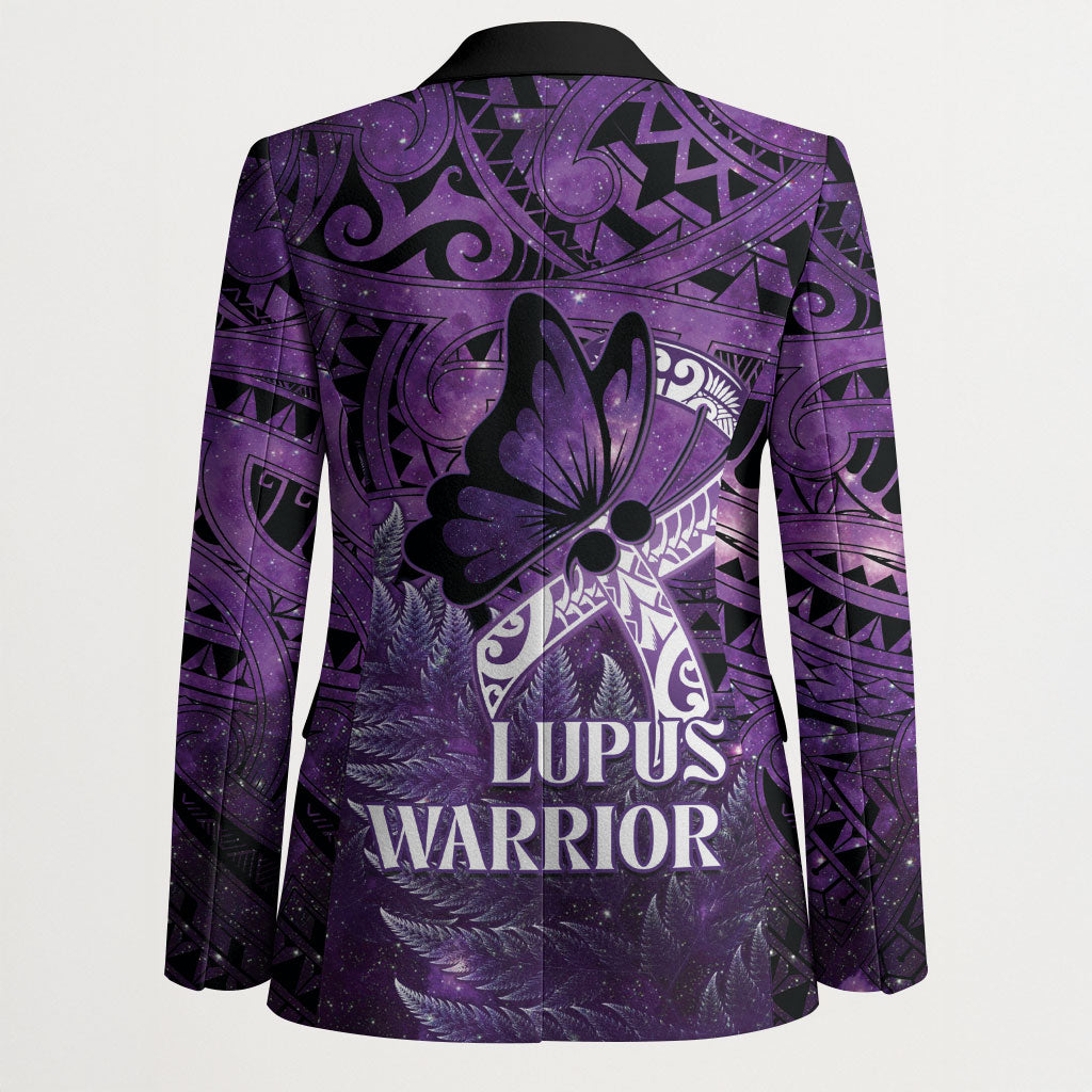 Lupus Support Month New Zealand Blazer Be Strong Warrior Maori Silver Fern
