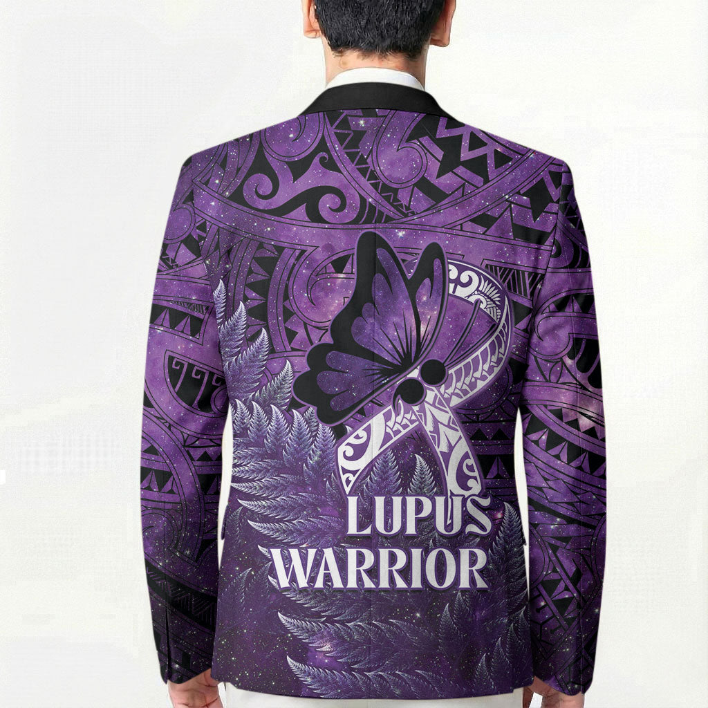 Lupus Support Month New Zealand Blazer Be Strong Warrior Maori Silver Fern
