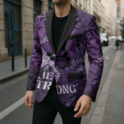 Lupus Support Month New Zealand Blazer Be Strong Warrior Maori Silver Fern