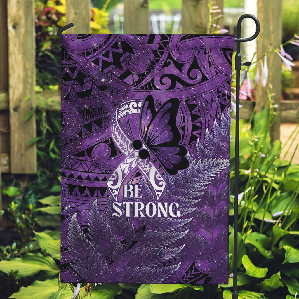 Lupus Support Month New Zealand Garden Flag Be Strong Warrior Maori Silver Fern