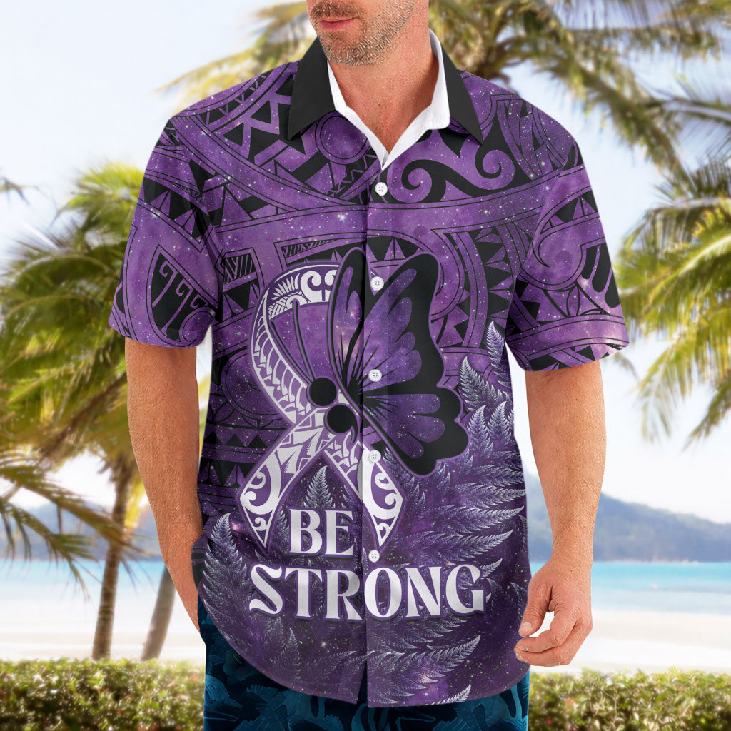 Lupus Support Month New Zealand Hawaiian Shirt Be Strong Warrior Maori Silver Fern