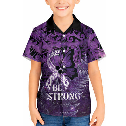 Lupus Support Month New Zealand Hawaiian Shirt Be Strong Warrior Maori Silver Fern