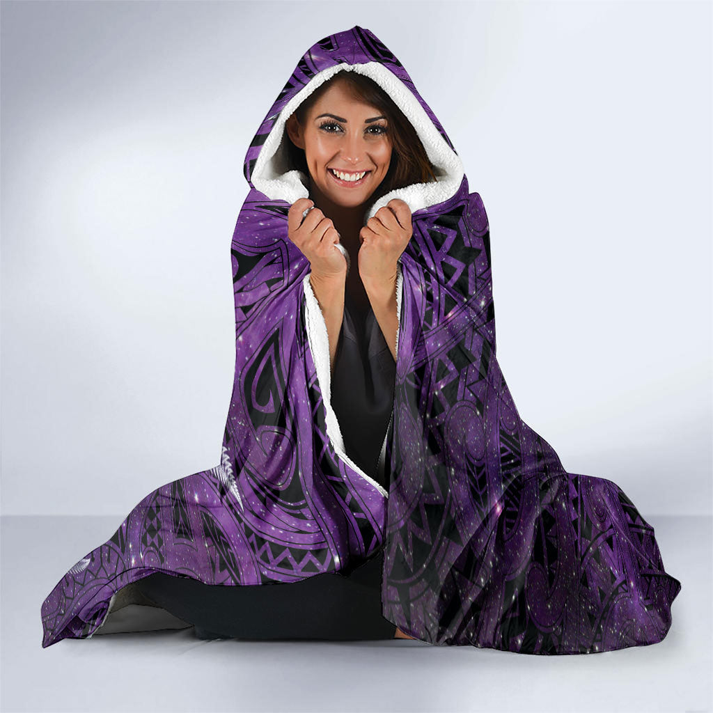 Lupus Support Month New Zealand Hooded Blanket Be Strong Warrior Maori Silver Fern