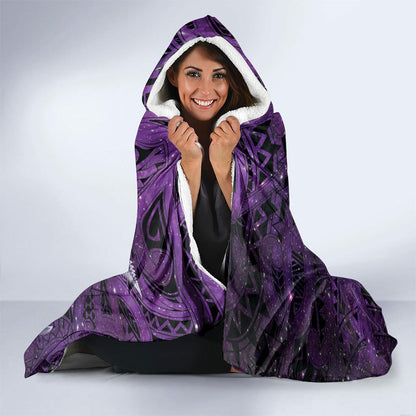 Lupus Support Month New Zealand Hooded Blanket Be Strong Warrior Maori Silver Fern
