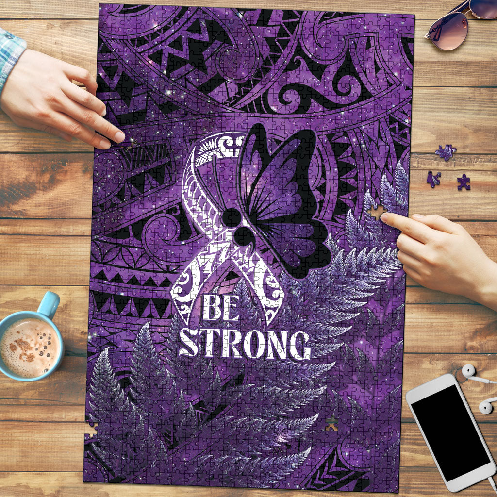 Lupus Support Month New Zealand Puzzle Be Strong Warrior Maori Silver Fern