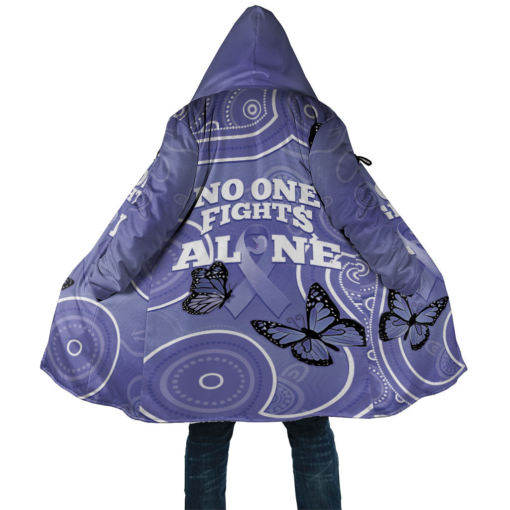 Australia Stomach Cancer Support Cloak No One Fights Alone Aboriginal Art