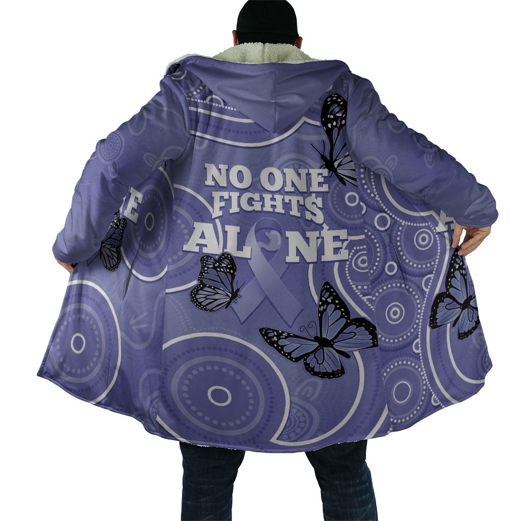 Australia Stomach Cancer Support Cloak No One Fights Alone Aboriginal Art