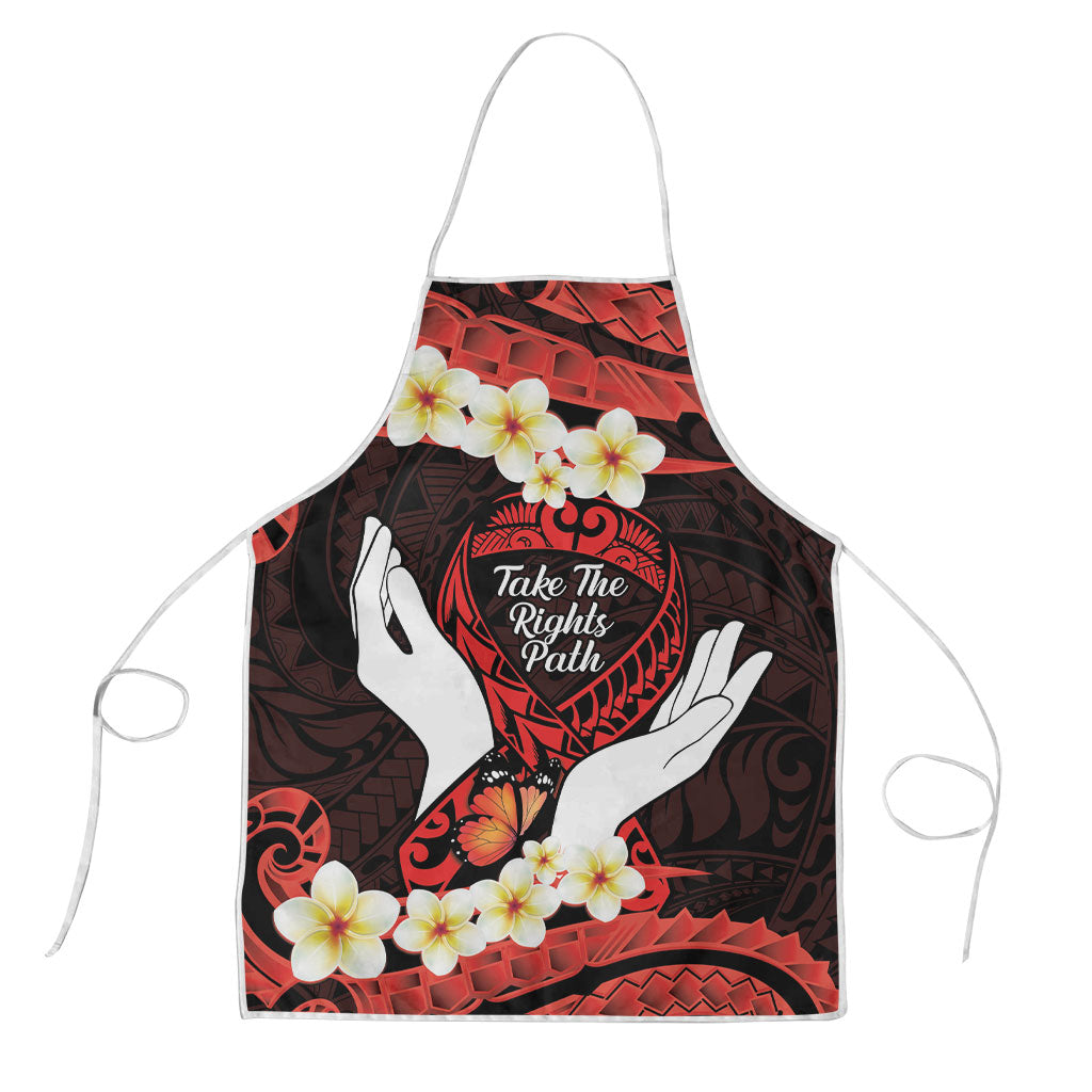 Polynesia AIDS Support Apron Take The Rights Path Polynesian Pattern