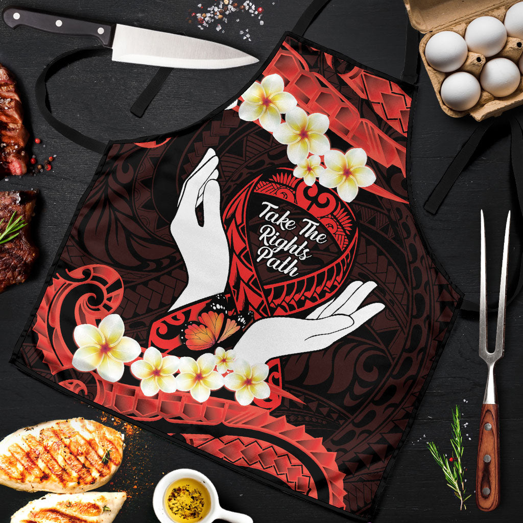 Polynesia AIDS Support Apron Take The Rights Path Polynesian Pattern