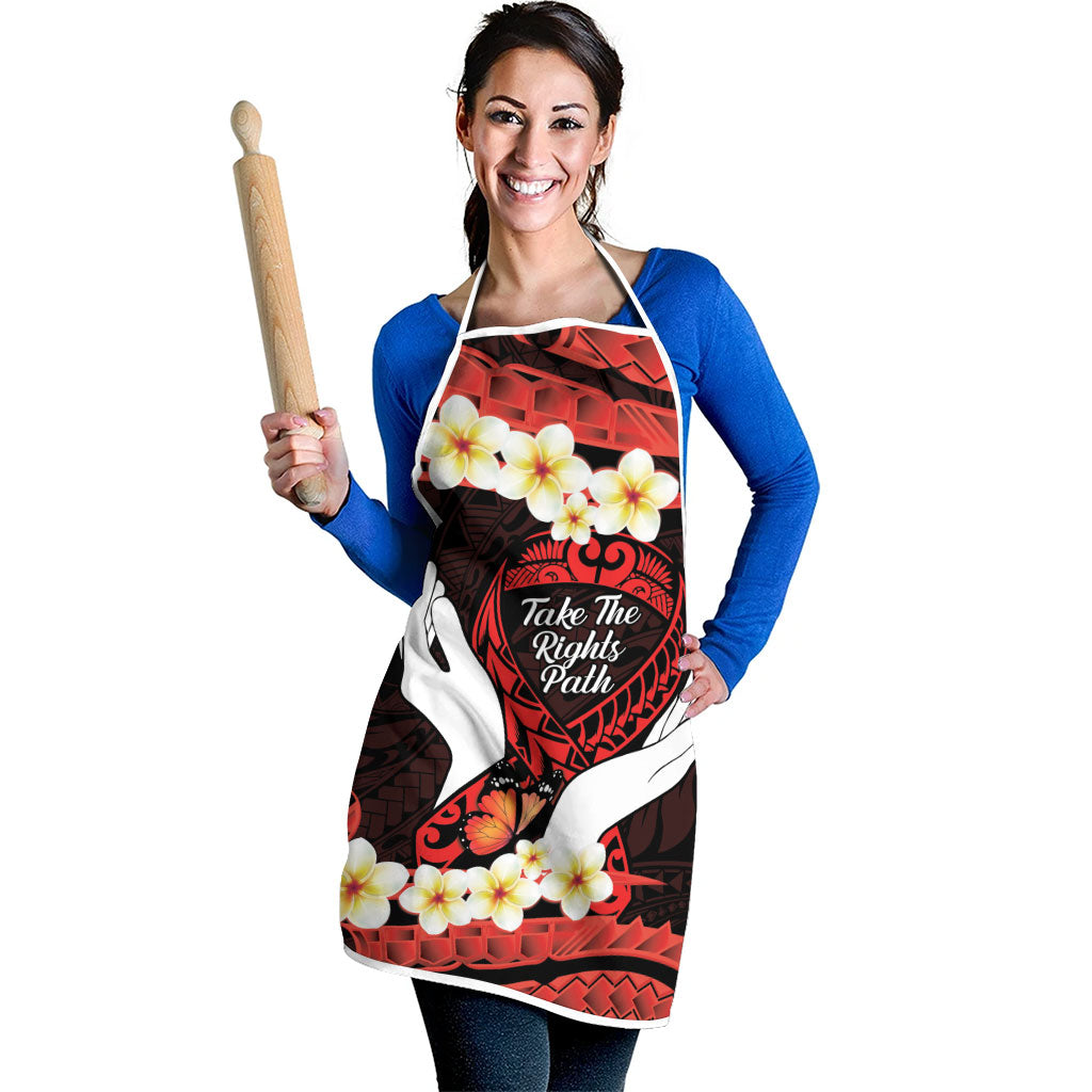Polynesia AIDS Support Apron Take The Rights Path Polynesian Pattern