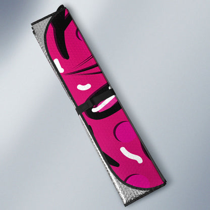 Personalised Australia Breast Cancer Auto Sun Shade Pink Boxing Ribbon Be Strong And Fight On
