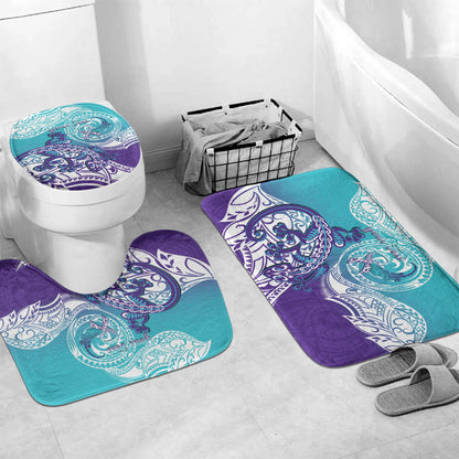 Personalised New Zealand Suicide Prevention Month Bathroom Set You Matter NZ Fern With Maori Koru Lizard