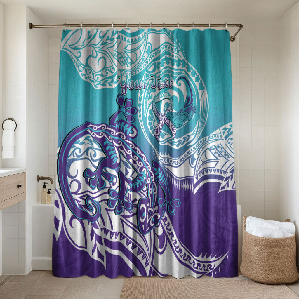 Personalised New Zealand Suicide Prevention Month Bathroom Set You Matter NZ Fern With Maori Koru Lizard