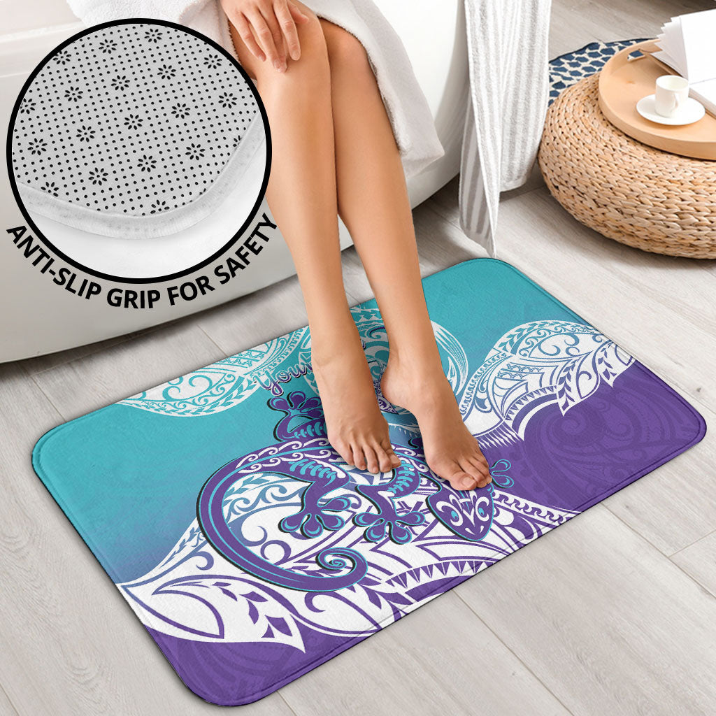 Personalised New Zealand Suicide Prevention Month Bathroom Set You Matter NZ Fern With Maori Koru Lizard