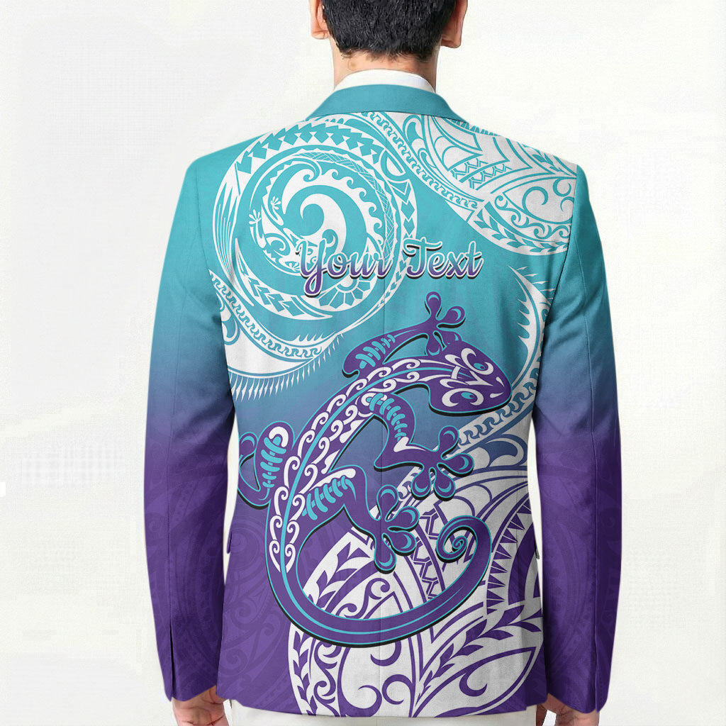 Personalised New Zealand Suicide Prevention Month Blazer You Matter NZ Fern With Maori Koru Lizard