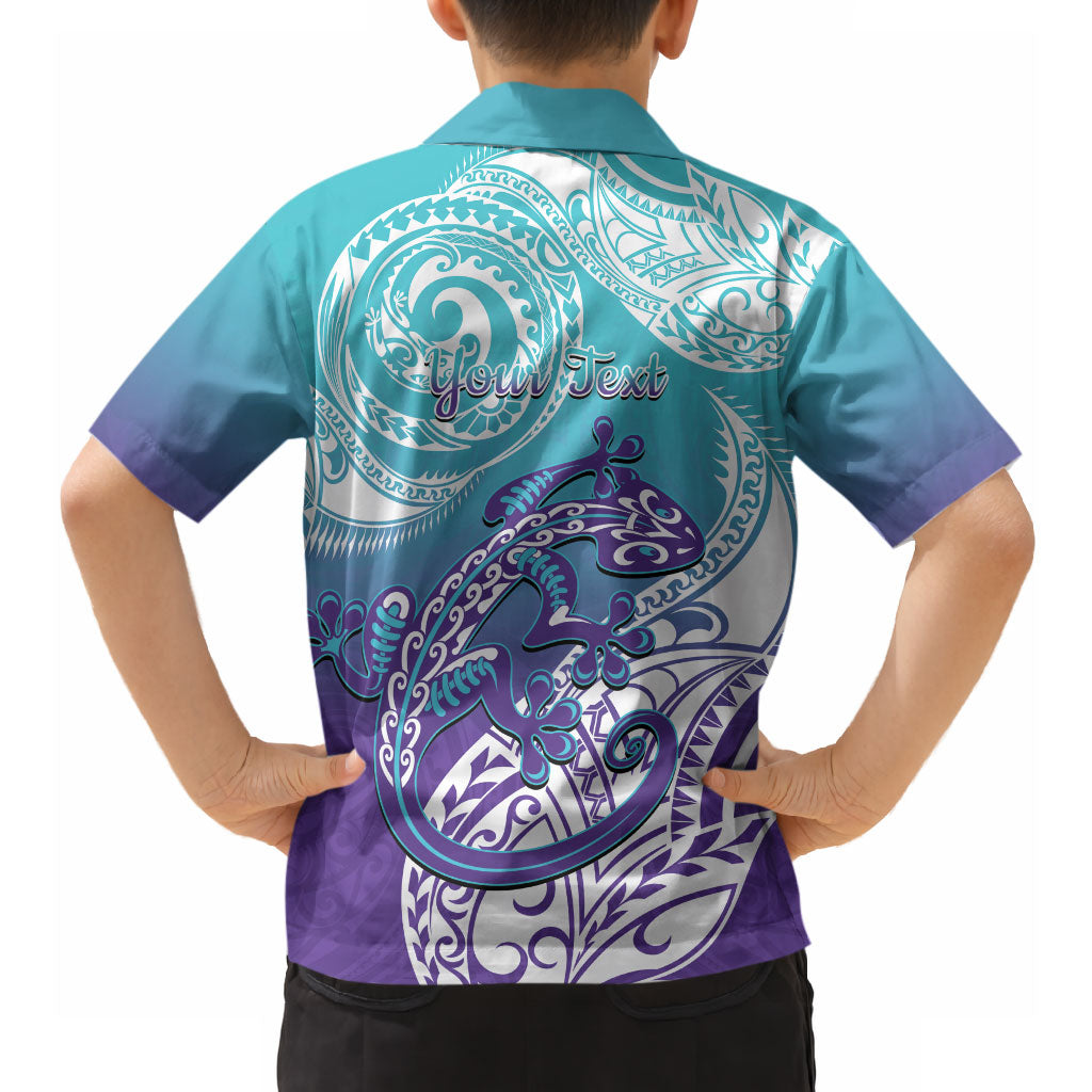 Personalised New Zealand Suicide Prevention Month Hawaiian Shirt You Matter NZ Fern With Maori Koru Lizard