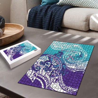 Personalised New Zealand Suicide Prevention Month Puzzle You Matter NZ Fern With Maori Koru Lizard