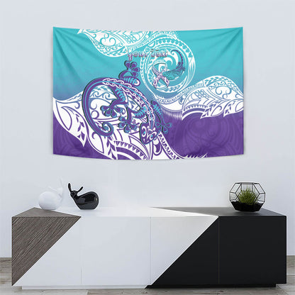 Personalised New Zealand Suicide Prevention Month Tapestry You Matter NZ Fern With Maori Koru Lizard