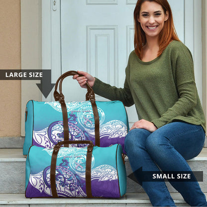 Personalised New Zealand Suicide Prevention Month Travel Bag You Matter NZ Fern With Maori Koru Lizard